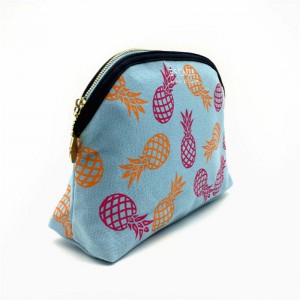 lærred kosmetisk taske