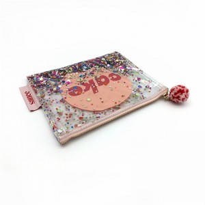 paillette kosmetisk taske