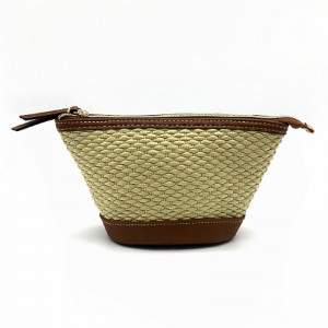 Vævet kosmetisk taske