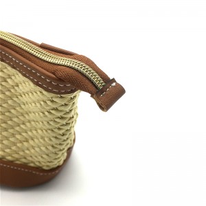 Vævet kosmetisk taske