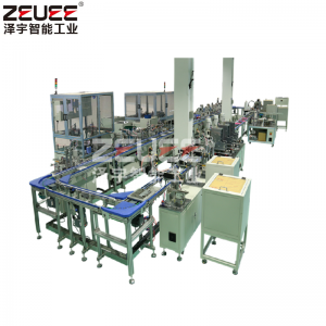 Vindue og dør tilbehør låse boks automatisk monteringsmaskine