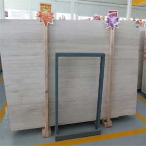 Hvide Serpeggiante trækorn Marmorplader