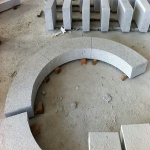 Granitbue forkantsten kantstensten