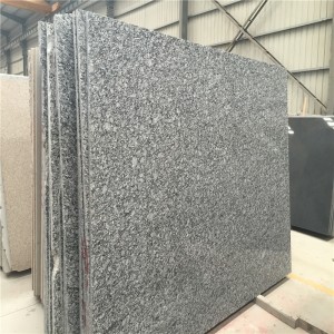 Spray havbølgen hvid granitplade