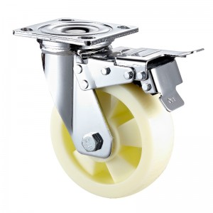 Heavy Duty - Forkromet hus med sort TPE-hjul4