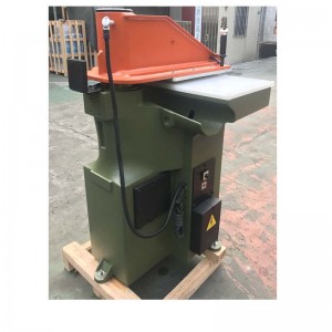 brugt genopbygget ATOM skæremaskine til lædersko og tasker