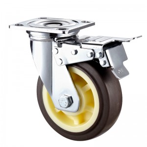 Heavy Duty - Forkromet hus med sort TPE-hjul10