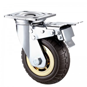 Heavy Duty - Forkromet hus med sort TPE-hjul11