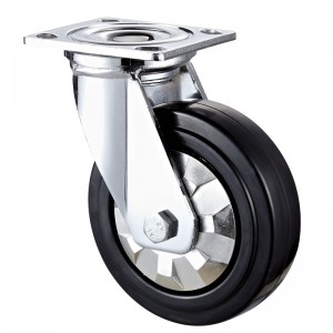 Heavy Duty - Forkromet hus med sort TPE-hjul12