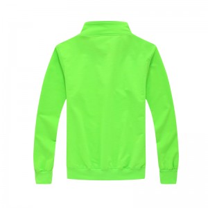 # 208-LightWeight Sweatshirt med fuld lynlås