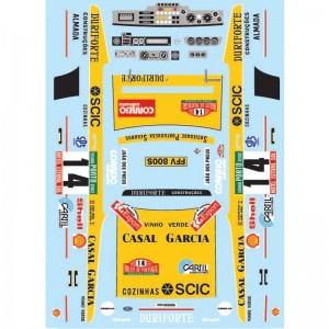 bil model vandrutschebane mærkater