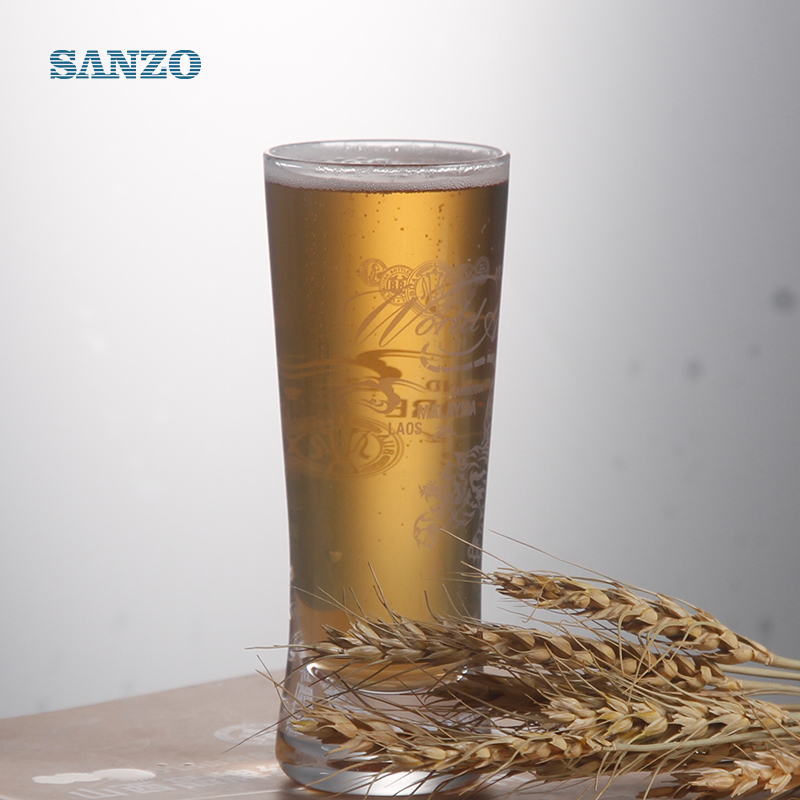 Sanzo 150ml Girl Body Glass Beer Cup Farve Beer Krus Blyfrit ølglas med logo