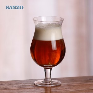 Sanzo Ale ølglas Tilpasset håndlavet gennemsigtigt 6 ølglas Peroni ølbriller