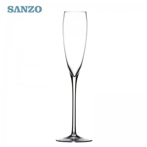 SANZO Blown Glass Champagne Flute Specialtilpasset håndlavet Champagne Glass Plastic Champagne Glasses