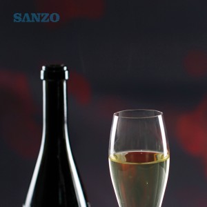 SANZO Blown Champagne Glass Tilpasset håndblæst Champagne Fløjter Plastic Champagne Flute