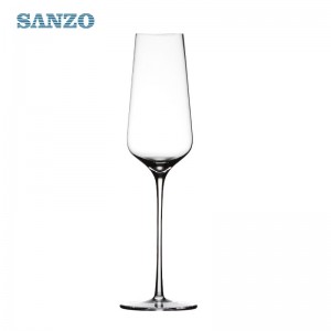 SANZO Sort Champagne Glas Tilpasset Champagne Fløjte Pink Cylinder Champagne Glass