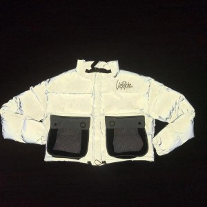 reflekterende dunjakke