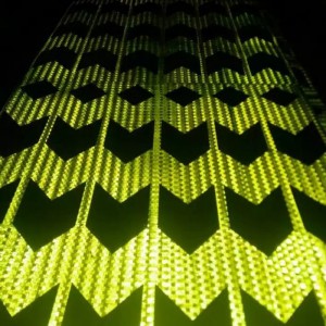 tilpasset design af høj kvalitet trafik trafiksikkerhed rød hvid reflekterende forsigtighed plast advarselsskilt