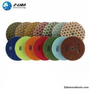 ZL-123J harpiksgulvpoleringspuder til stenprojekter