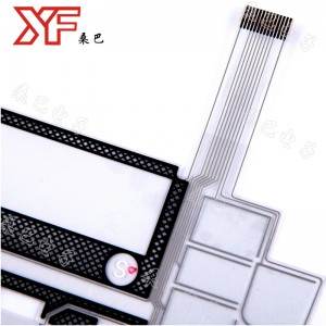 Gennemsigtig berøringsfølsom kontakt