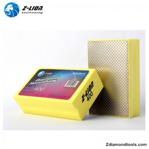 ZL-37CS billig kvalitet diamant hånd polering puder til glas