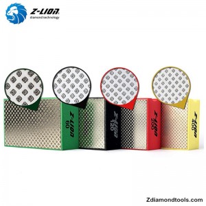 ZL-37CS billig kvalitet diamant hånd polering puder til glas