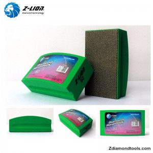 ZL-37CA elektropaltede billige diamanthåndpoleringspuder til marmor