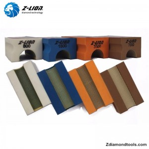 ZL-37CV30 diamanthåndpoleringspuder hjemme depot til slibende glas, glasfiber og kompositter