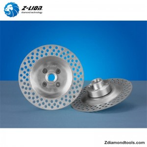 ZL-CW001 billige vakuumloddet diamantslibningskonturhjul