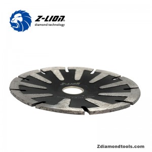 ZL-HB04 T-segment konveks granitblad til kunststen