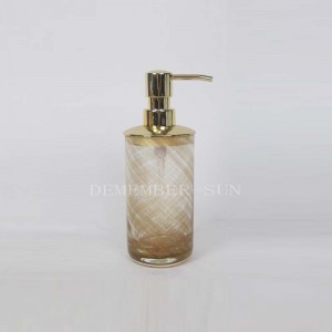 badeværelse tilbehør sæt med metalpumpe