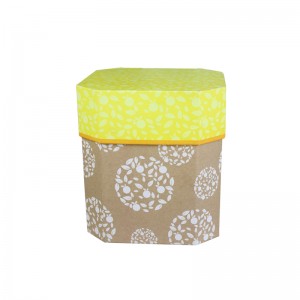 Speciel størrelse låg, duftende lys gaveæske