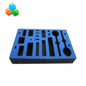 God kvalitet fremstillet i Kina design farveform eva epe svamp skum indsats til smykkeskrin beskyttende legetøj indsætter i kassen