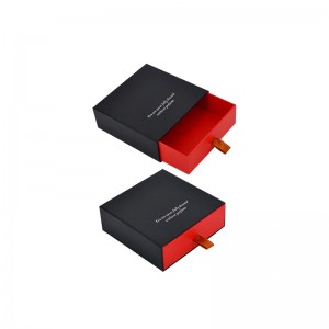 Brugerdefineret klassisk tofarvet skuffe gaveæske