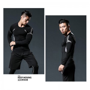 FDMM001-Herre-træningssport langærmet tee