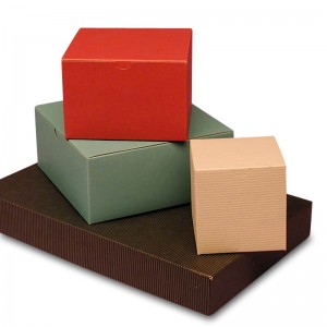 Farvet alligator præget Tuck Top Box