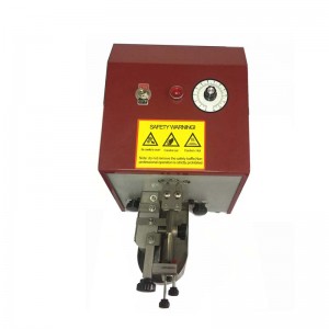 bæltefremstilling farvede læder kantmaleri maskine