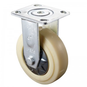 Heavy Duty - Forkromet hus med white2 TPE hjul