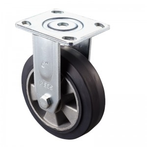 Heavy Duty - Forkromet hus med Black2 TPE-hjul