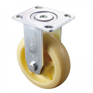 Heavy Duty - Forkromet hus med white3 TPE hjul