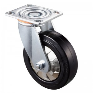 Heavy Duty - Forkromet hus med Black4 TPE-hjul