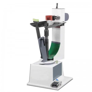 læder sko, der fremstiller taljen side varig maskine