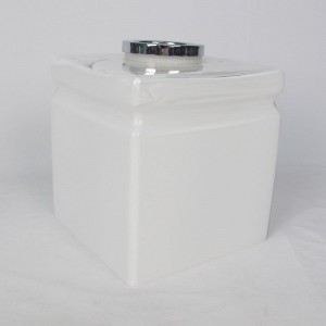 Hvidt badeværelse tilbehør sæt