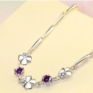 Saphire kvinder armbånd cubic zirconia armbånd