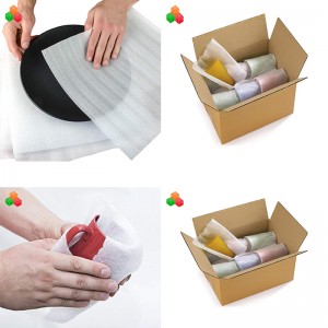 chokbestandig antistatisk epe-skumpose PE PO-film fortykkelse af ekspanderet polyethylenemballagesæk