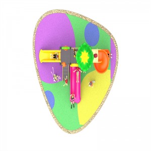 udendørs legepladsudstyr med børn glide børne legetøj hus spil