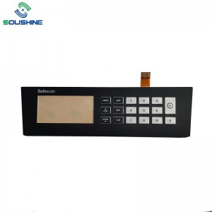 skræddersyet silikone knap gummimembran tastatur til valutadetektor