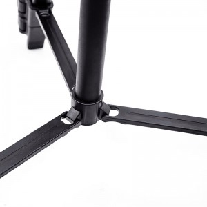 Kingjoy Lighteight Aluminium Professionel videokamera Stativ VT-910 til Canon Nikon Sony DSLR-videokamera