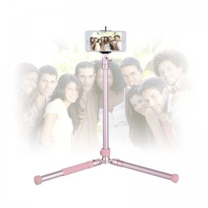 Kingjoy P056S Sammenklappelig stativ med to drejeknapper med kontrolkuglehoved