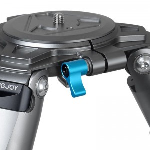 Kingjoy varmt sælger Aftageligt ben Carbon Fiber stativ til digitale kameraer